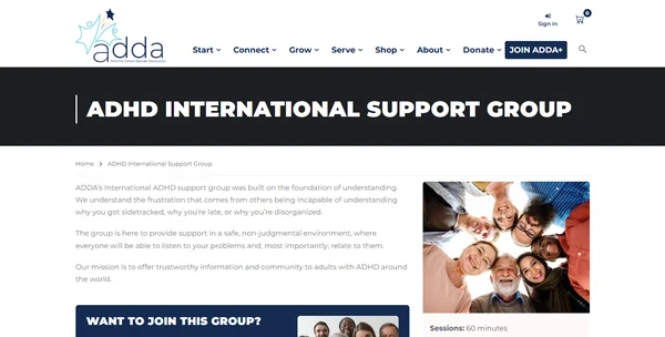 ADDA International Support Group