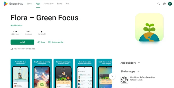 Flora Green Focus