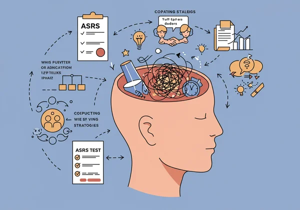 Person feeling overwhelmed by disorganization, seeking clarity.