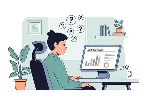 正在思考ADHD ASRS测试结果的人