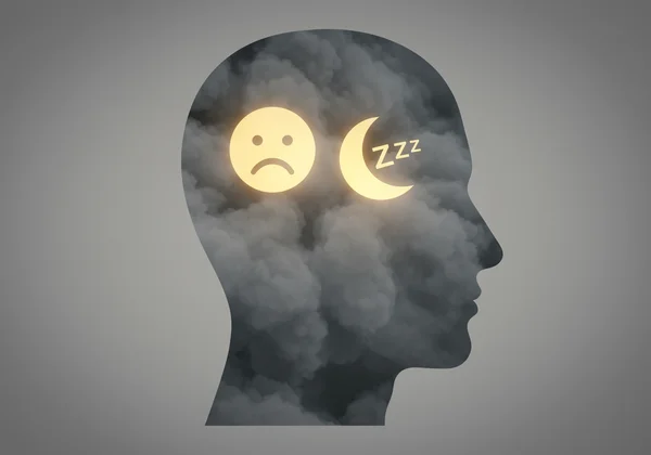 Brain fog from depression and poor sleep mimicking ADHD.
